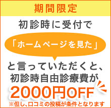 期間限定 ネット特別割引キャンペーン